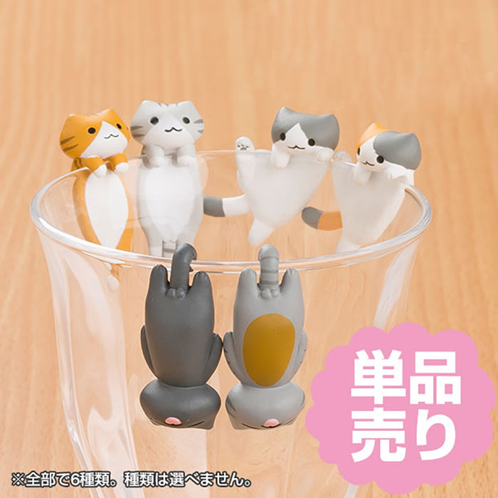 immagine-4-takara-tomy-animali-minifigure-da-bicchiere-gatto-grigio-chiaro-4-cm-capsula-ean-07422903121188