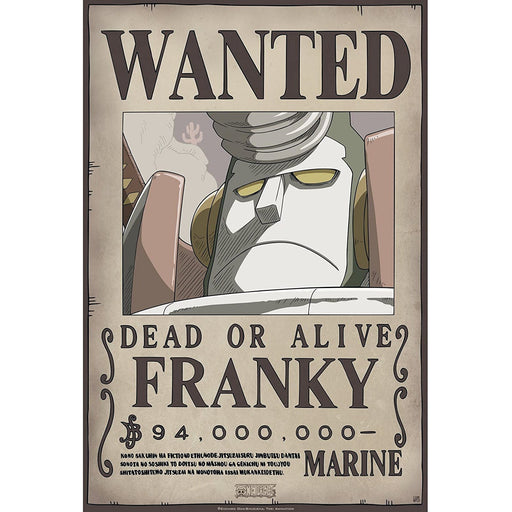 immagine-1-abystyle-one-piece-poster-wanted-franky-new-53-x-35-cm-ean-03700789255987 (7877939691767)
