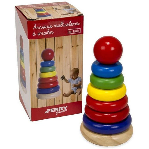 immagine-1-ferry-jouets-ferry-jouets-gioco-in-legno-piramide-anelli-colorati-ean-03286413200078